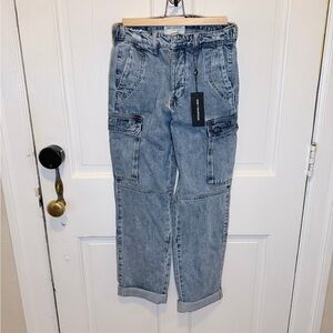 One Teaspoon Berlin Blue Cargo Pants